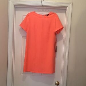 Felicity & Coco Coral Orange Mini Dress